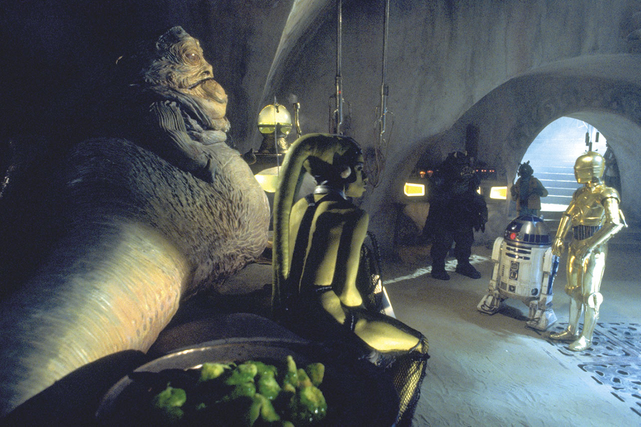 Jabba's throne room